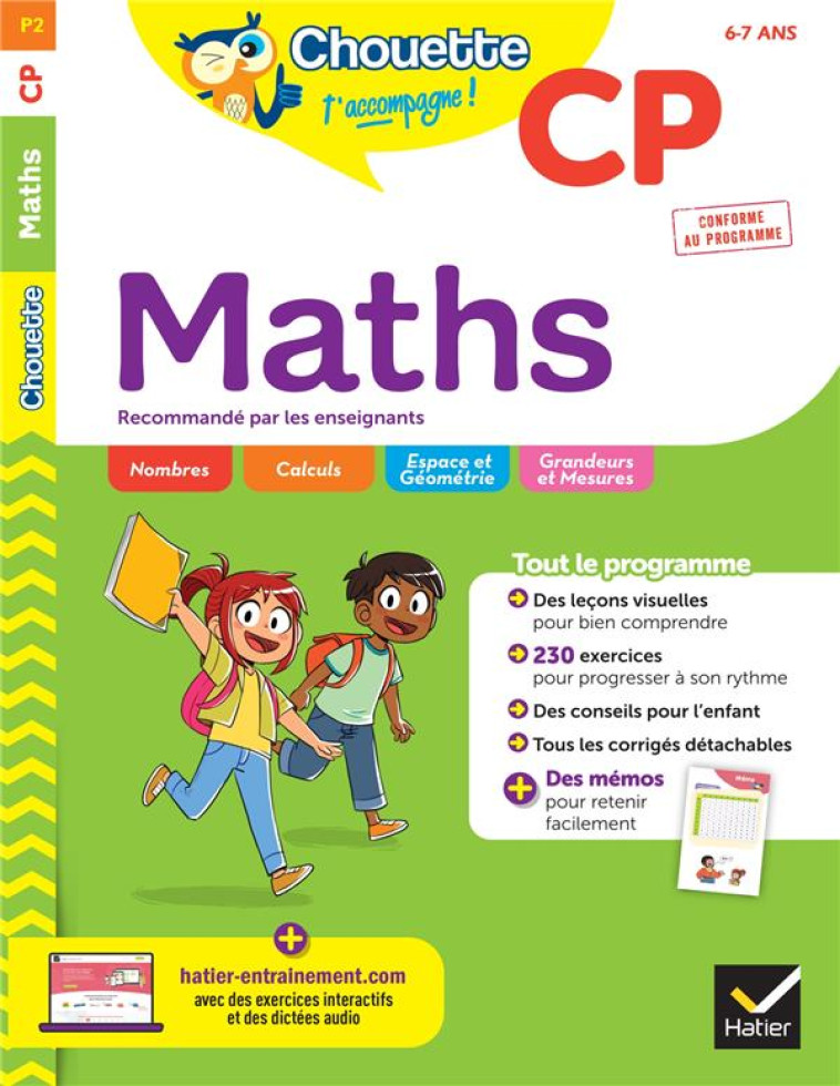 CHOUETTE CP MATHS - DOMERGUE/DOMINGIE - HATIER SCOLAIRE