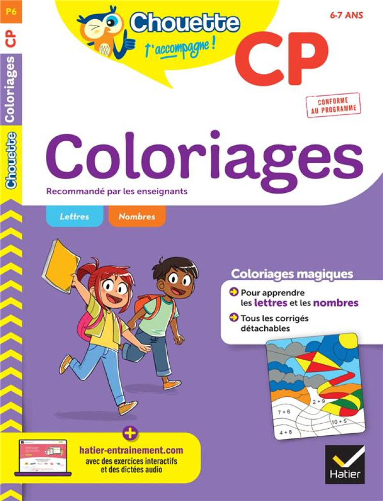 CHOUETTE CP COLORIAGES - ARNAUDON/BEAUPERE - HATIER SCOLAIRE