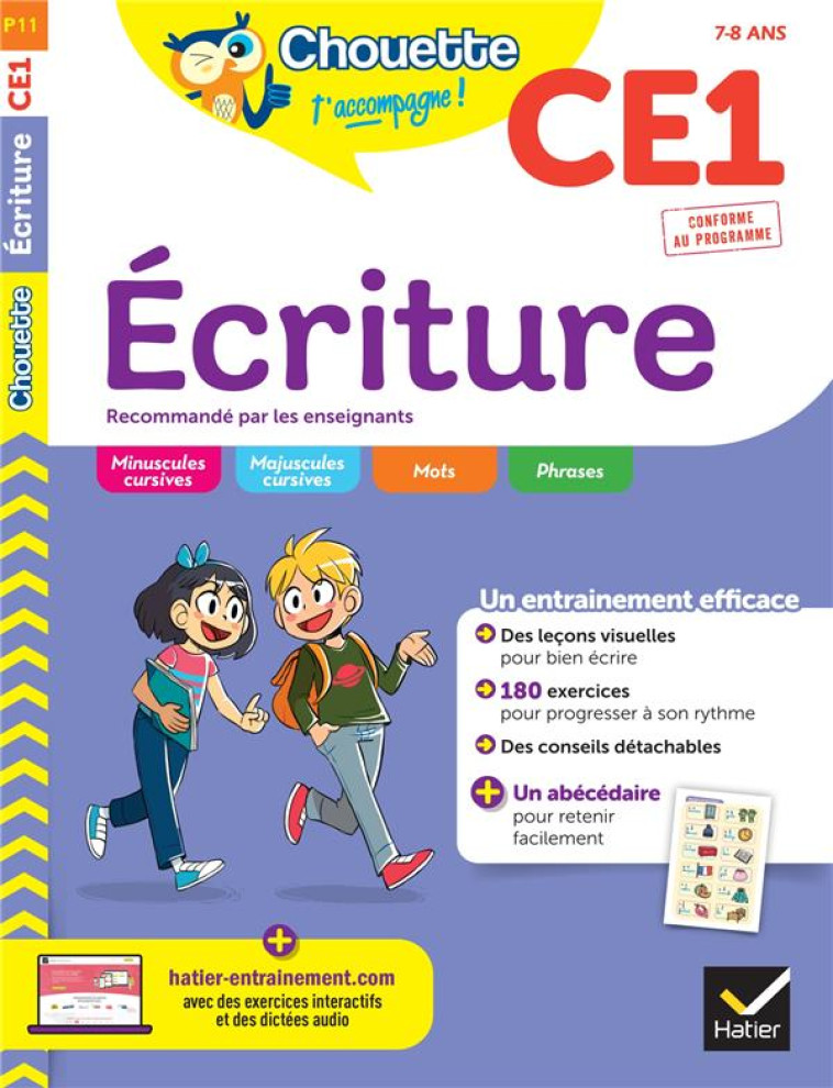 CHOUETTE CE1 ECRITURE - GUION/MECKERT - HATIER SCOLAIRE