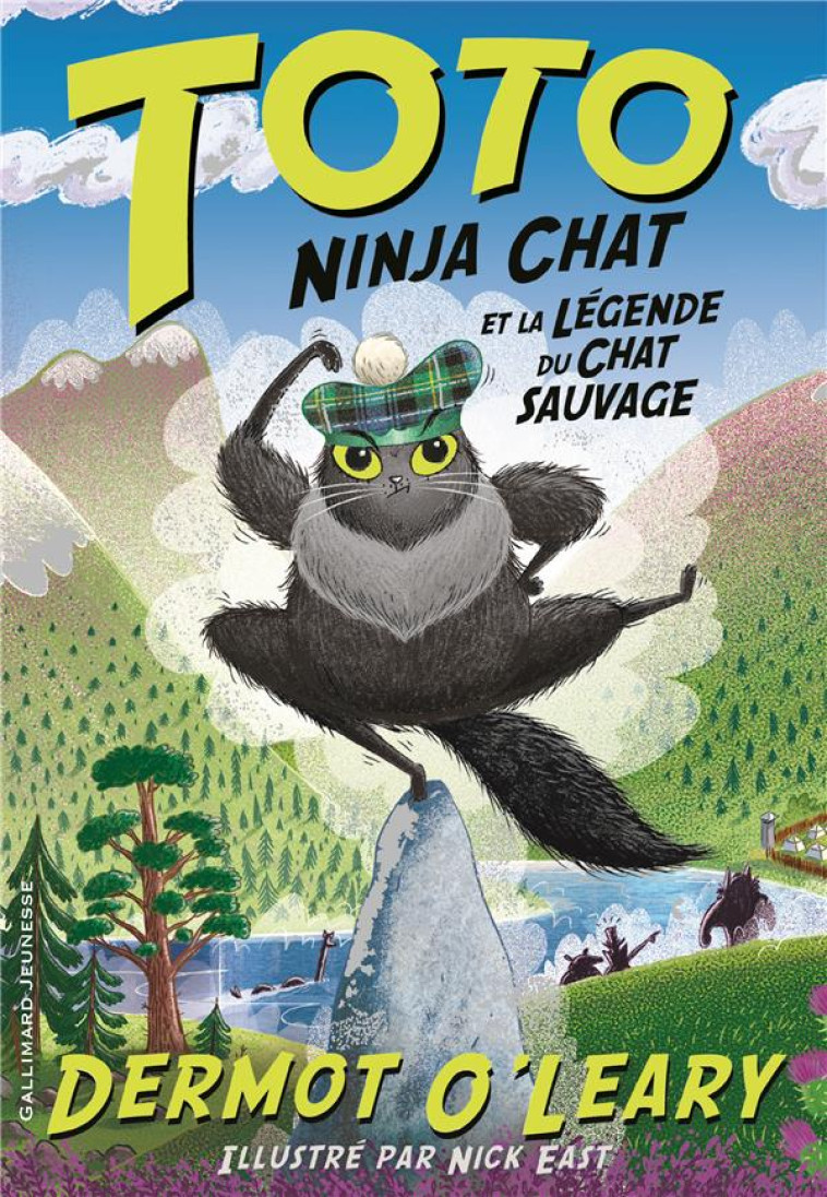 TOTO NINJA CHAT ET LA LEGENDE DU CHAT SAUVAGE - O'LEARY/EAST - GALLIMARD