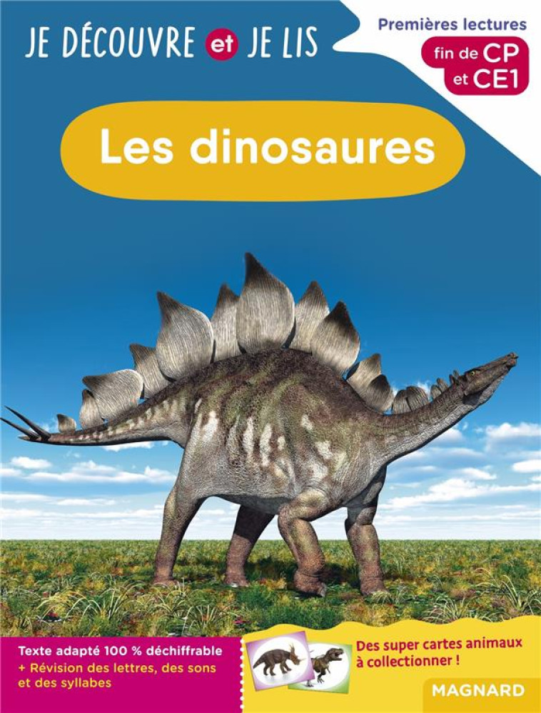 JE DECOUVRE ET JE LIS - LES DINOSAURES - BARTHOMEUF-SCHILLING - MAGNARD