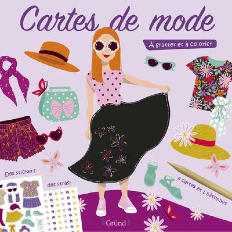 CARTES DE MODE - JOLIS MOTIFS - NOUVELLE EDITION - CLEMZILLU - NC