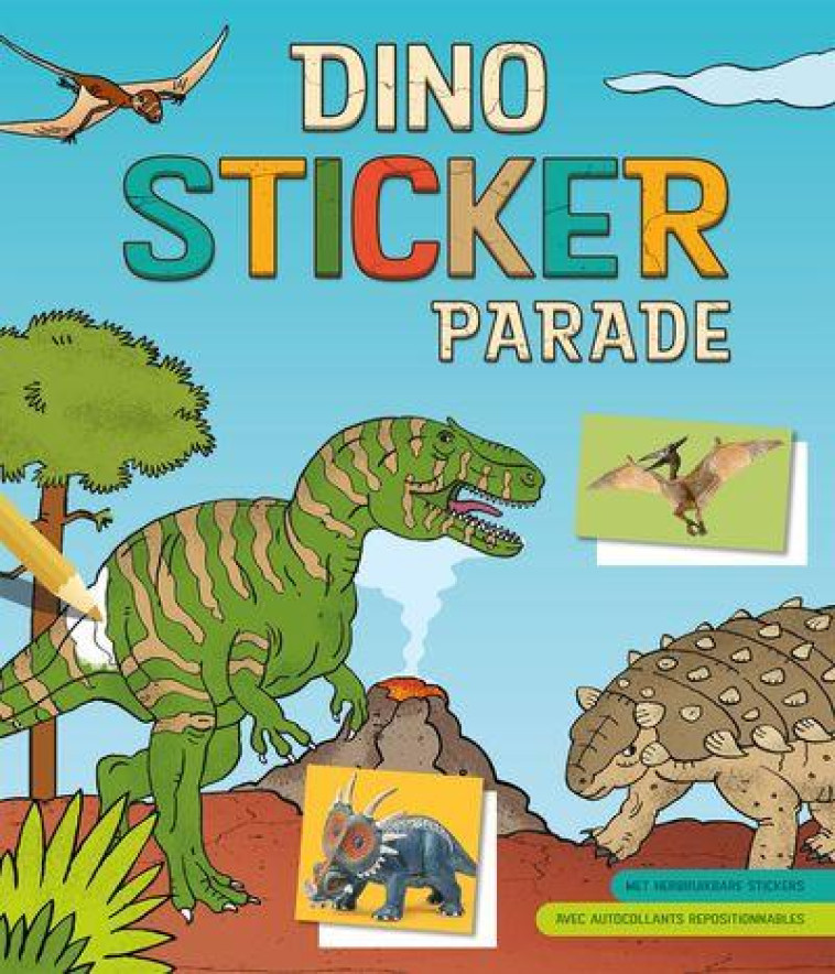 DINO STICKER PARADE - COLLECTIF - NC