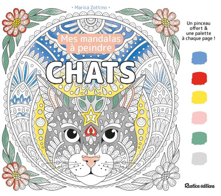 MANDALAS A PEINDRE : CHATS - ZOTTINO MARICA - NC