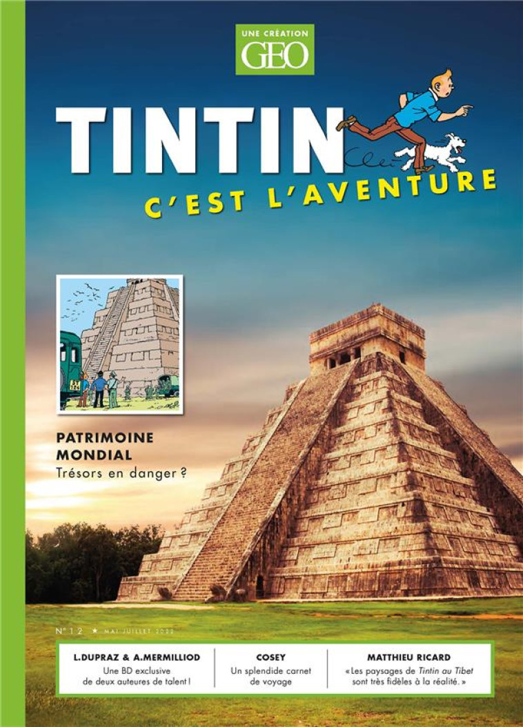 TINTIN C'EST L'AVENTURE 12 - COLLECTIF - FEMME ACTUELLE