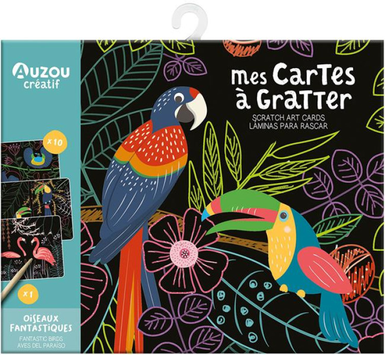 MES CARTES A GRATTER - OISEAUX FANTASTIQUES NE - MEL ARMSTRONG - NC