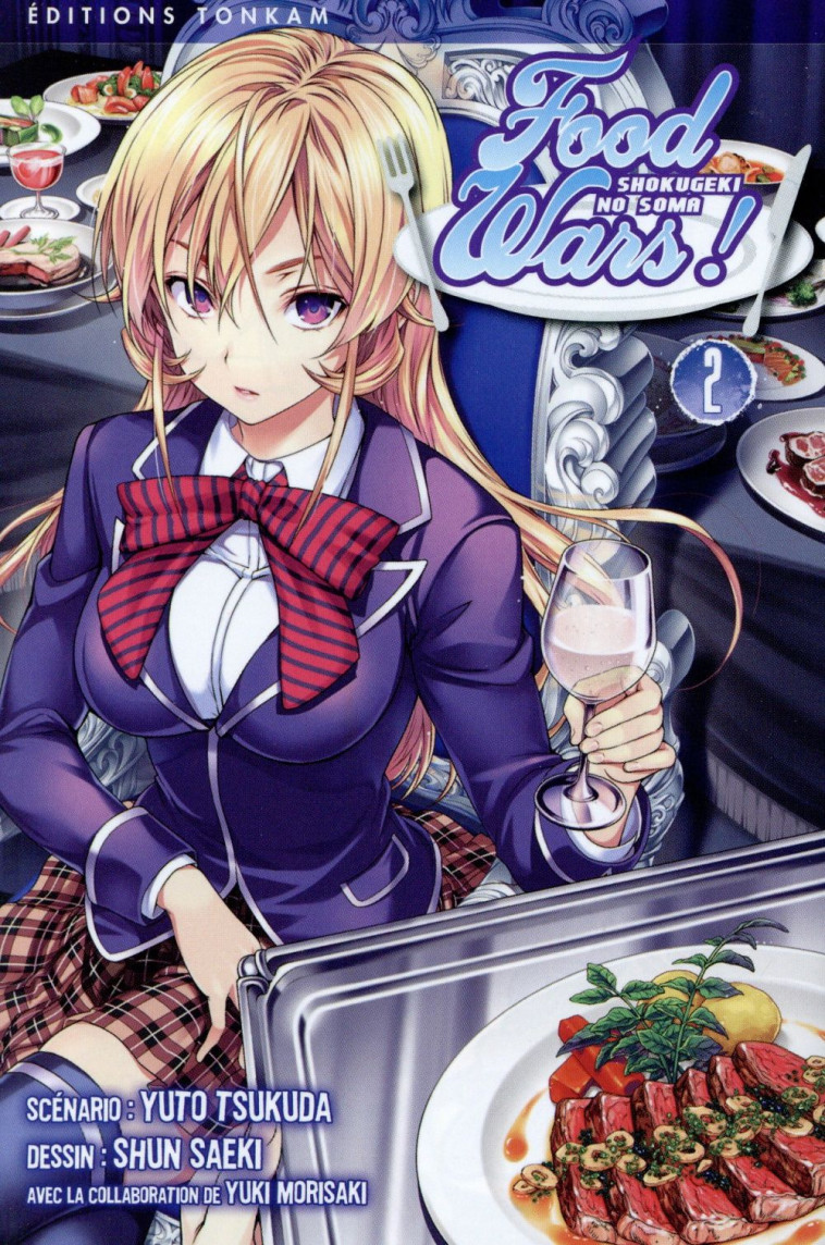 FOOD WARS T2 - MORISAKI/TSUKUDA - Delcourt