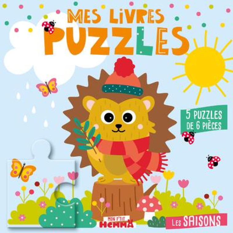 MON P'TIT HEMMA - MES LIVRES PUZZLES - LES SAISONS - CAROTTE ET COMPAGNIE - HEMMA