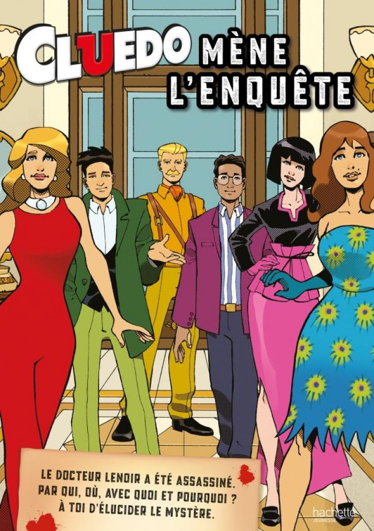 CLUEDO - MENE L'ENQUETE AVEC CLUEDO - XXX - HACHETTE