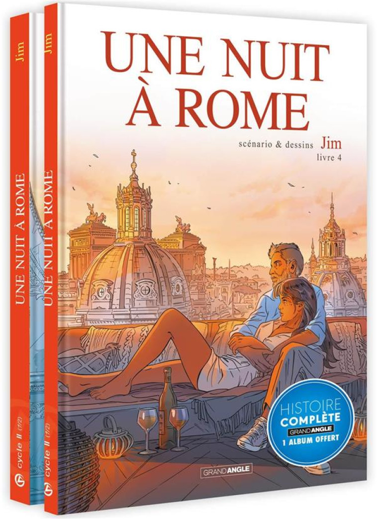 UNE NUIT A ROME - PACK PROMO CYCLE 2 - DELPHINE/JIM - BAMBOO