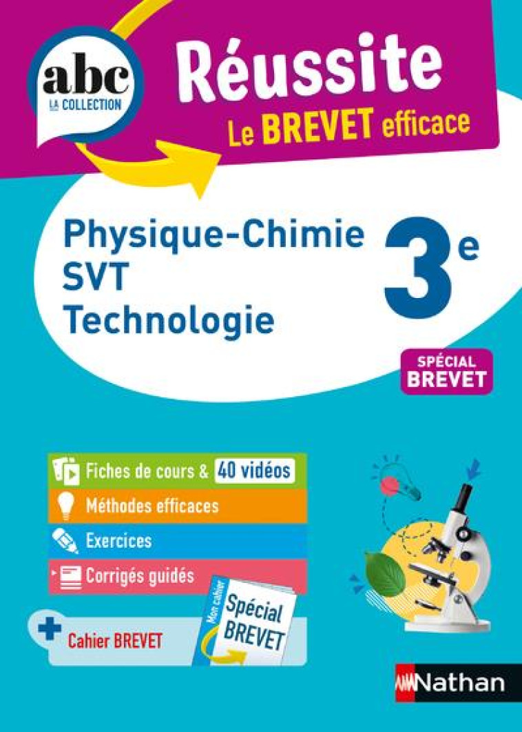 ABC REUSSITE 3E PHYSIQUE CHIMIE SVT TECHNO - COPPENS/DOERLER - CLE INTERNAT