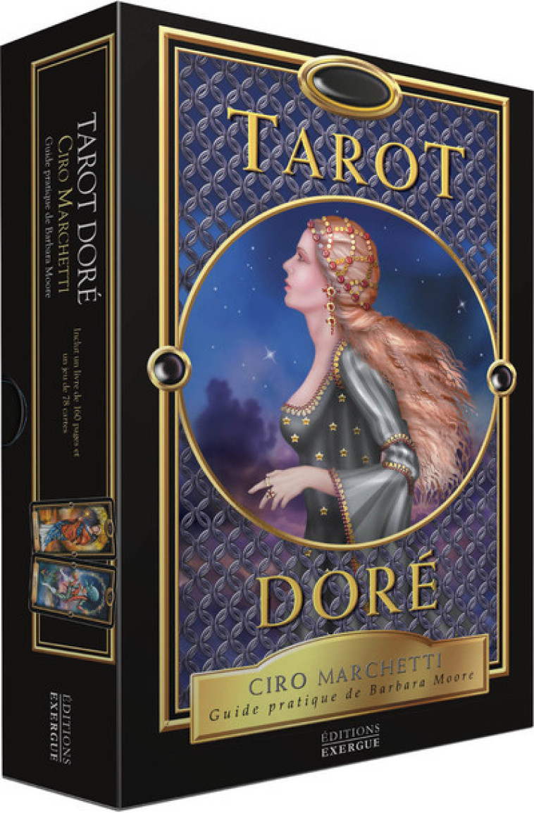 TAROT DORE - Barbara Moore, Diane Thivierge, Ciro Marchetti - EXERGUE