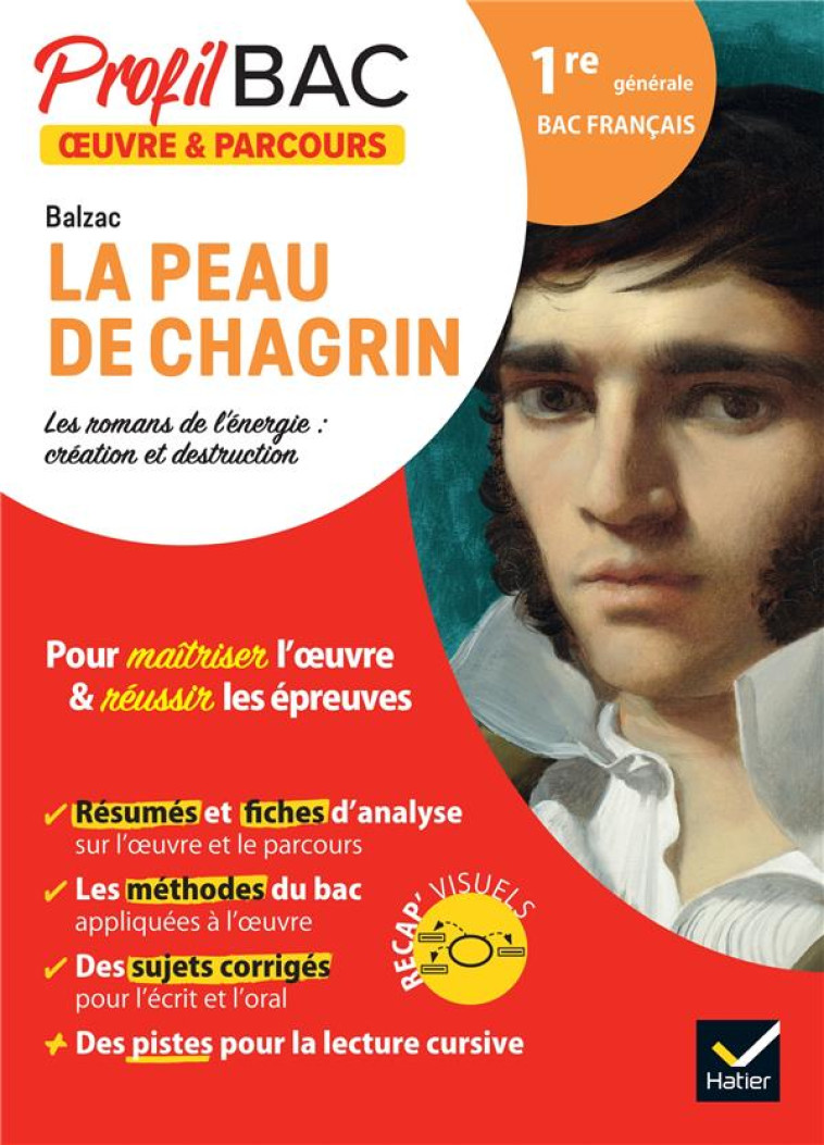 PROFIL - BALZAC, LA PEAU DE CHAGRIN (BAC 2023) - ANALYSE DE L'OEUVRE ET DU PARCOURS AU PROGRAMME (1R - PENNANECH FLORIAN - HATIER SCOLAIRE