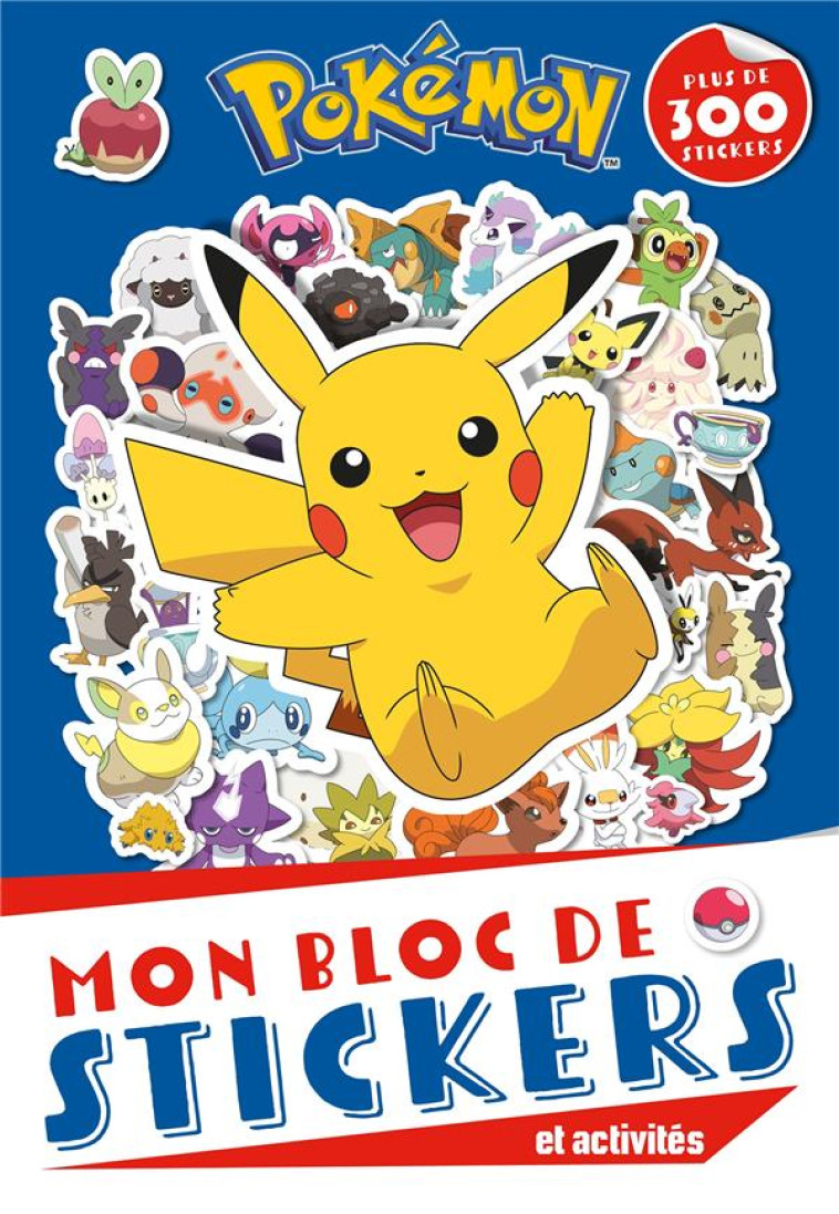 POKEMON - MON BLOC DE STICKERS ET ACTIVITES - XXX - HACHETTE