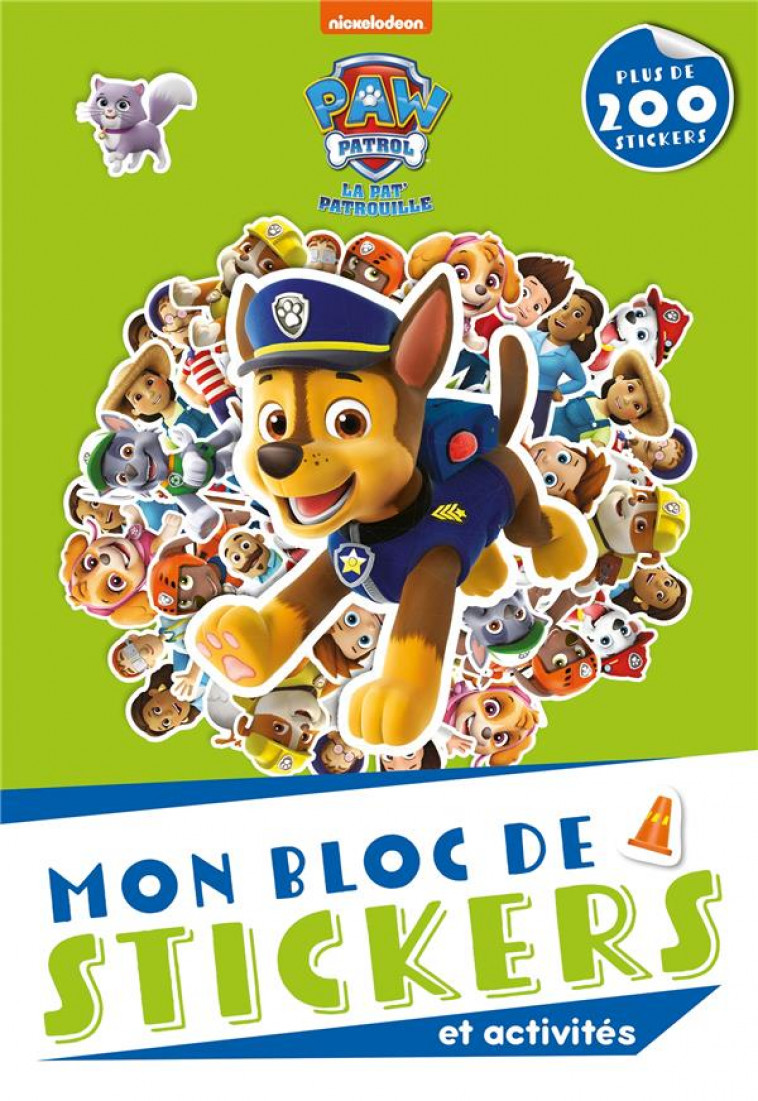 PAT' PATROUILLE - MON BLOC DE STICKERS ET ACTIVITES - XXX - HACHETTE