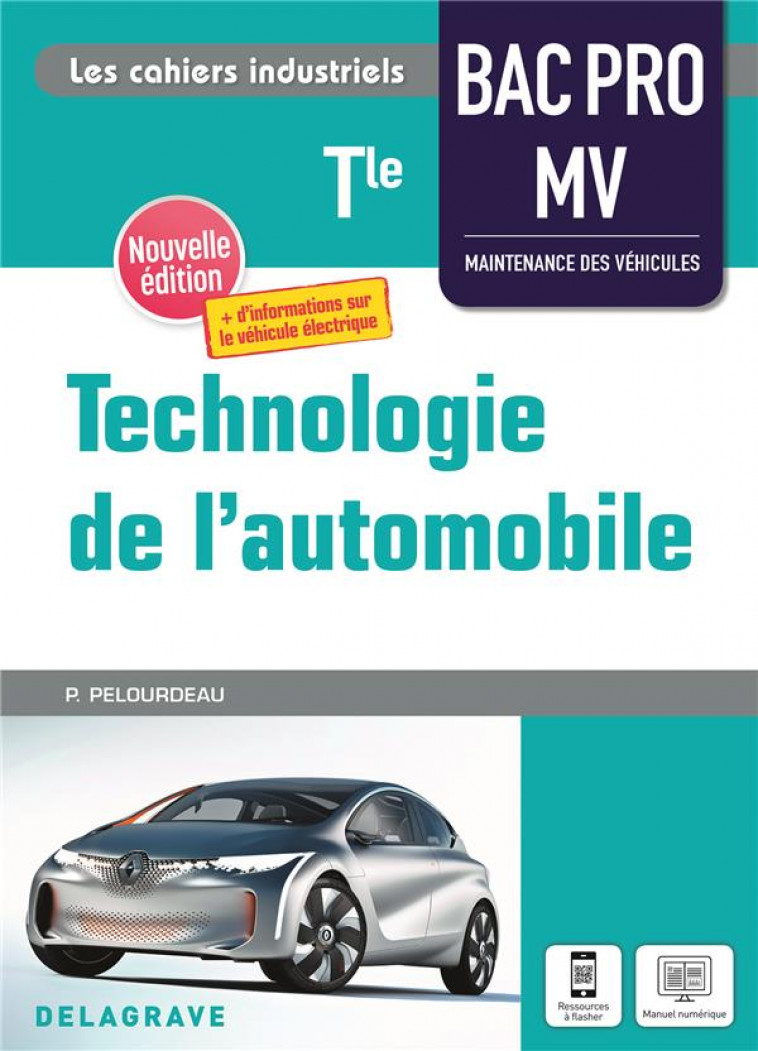 TECHNOLOGIE DE L'AUTOMOBILE TLE BAC PRO MV (2021) - POCHETTE ELEVE - PELOURDEAU PHILIPPE - DELAGRAVE