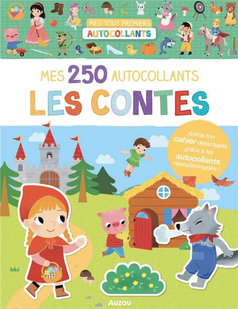 250 AUTOCOLLANTS : LES CONTES - WU YI-HSUAN - PHILIPPE AUZOU