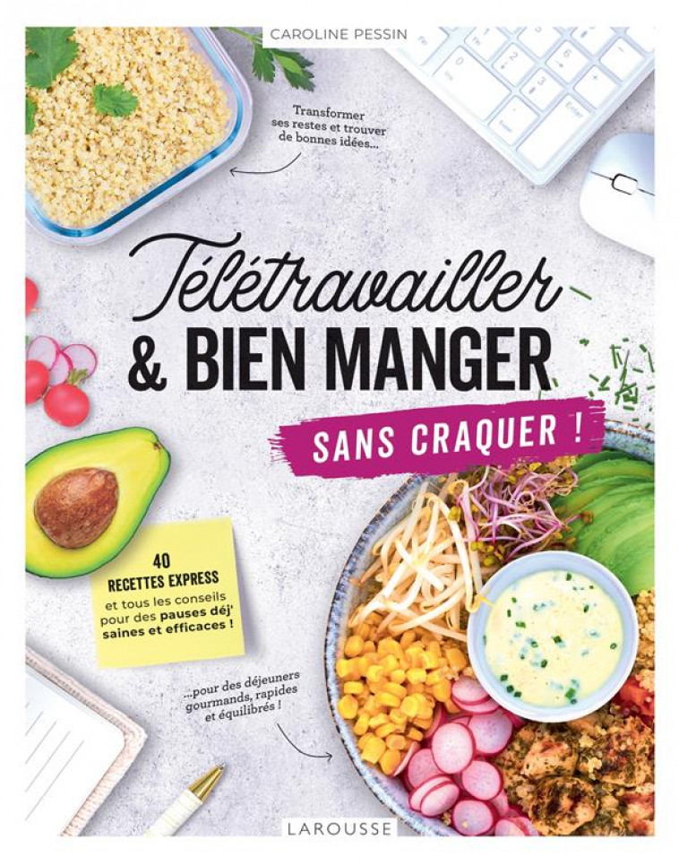 TELETRAVAILLER SANS S'EMPATER - PESSIN CAROLINE - LAROUSSE