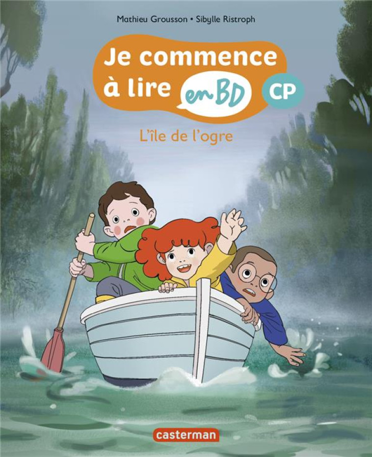 JE COMMENCE A LIRE EN BD CP T11 - L-ILE DE L-OGRE - GROUSSON/RISTROPH - CASTERMAN