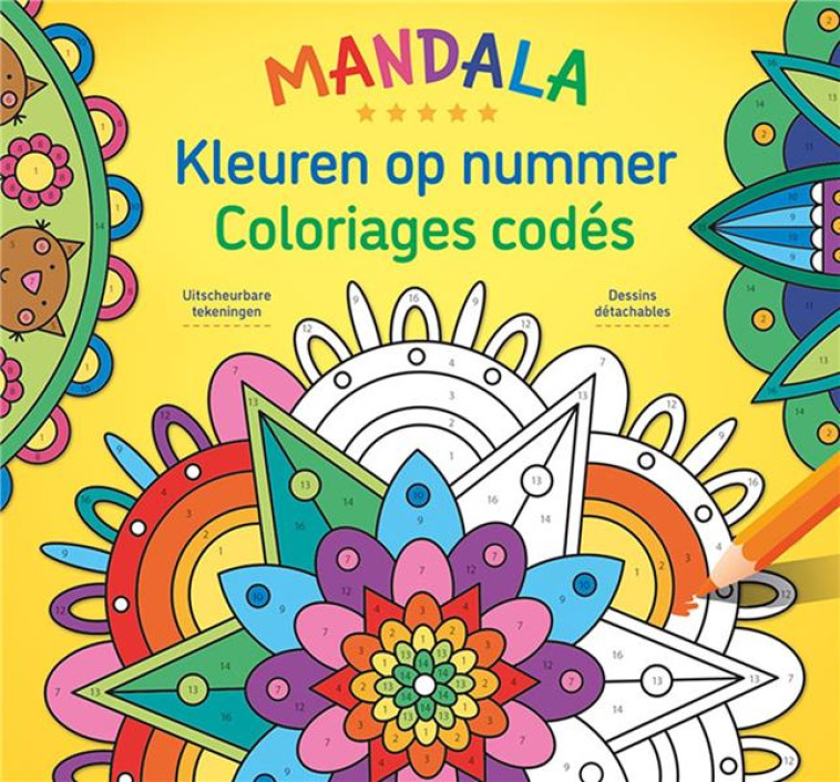 MANDALA - COLORIAGES CODES - COLLECTIF - NC