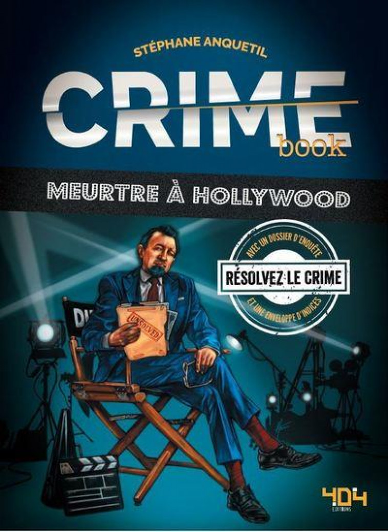 CRIME BOOK - MEURTRE A HOLLYWOOD - ANQUETIL STEPHANE - 404