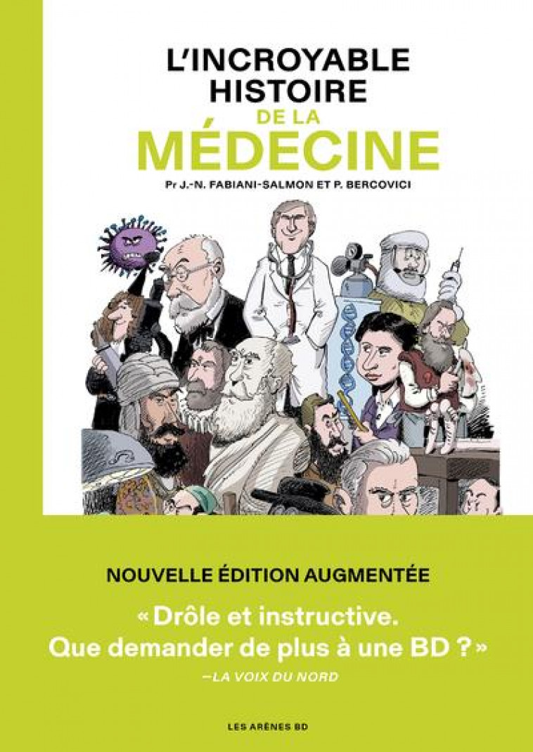 L'INCROYABLE HISTOIRE DE LA MEDECINE - 3E EDITION - FABIANI-SALMON - ARENES