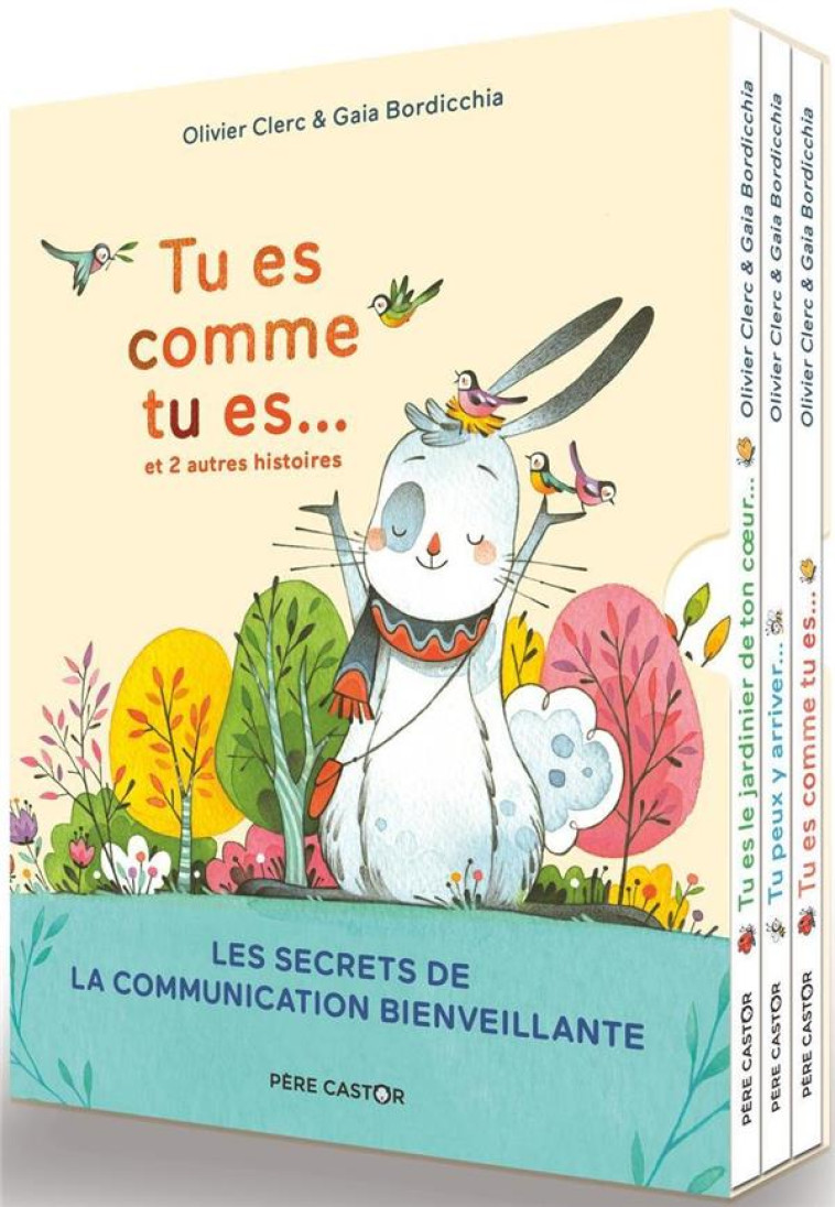 3 HISTOIRES DE COMMUNICATION BIENVEILLANTE - LES SECRETS DE LA COMMUNICATION BIENVEILLANTE - BORDICCHIA/CLERC - FLAMMARION