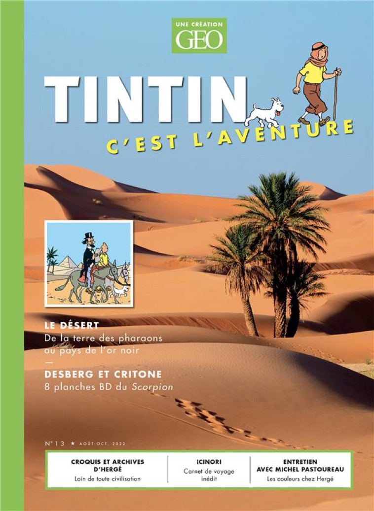 TINTIN C'EST L'AVENTURE N 13 - COLLECTIF - FEMME ACTUELLE