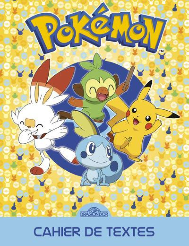 POKEMON AGENDA DE TEXTES - THE POKEMON COMPANY - NC