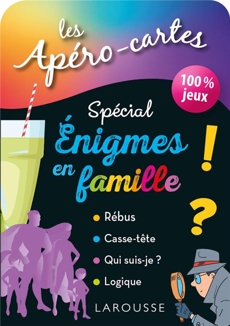 APERO-CARTES ENIGMES EN FAMILLE - COLLECTIF - NC