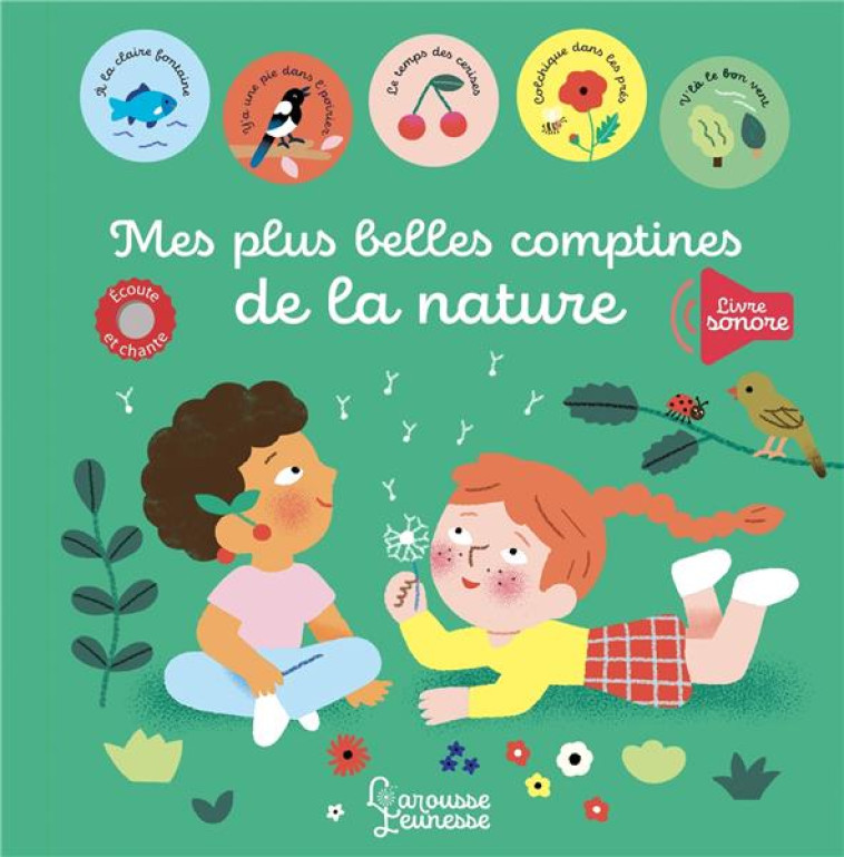 MES PLUS BELLE COMPTINES - LA NATURE - LUTHRINGER MELISANDE - LAROUSSE