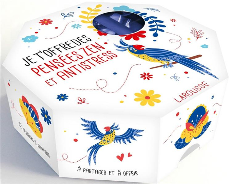 JE T'OFFRE DES PENSEES ANTI-STRESS - XXX - LAROUSSE