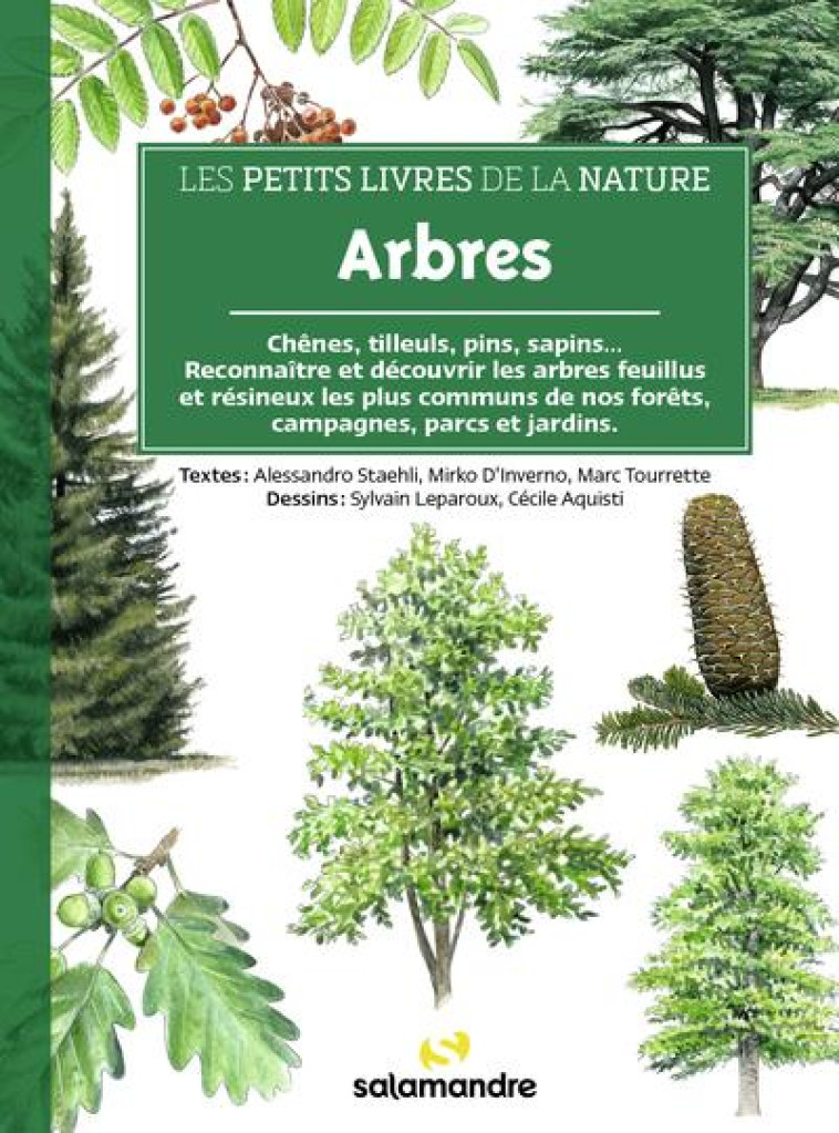 LES PETITS LIVRES DE LA NATURE - ARBRES - STAEHLI/D'INVERNO - LA SALAMANDRE