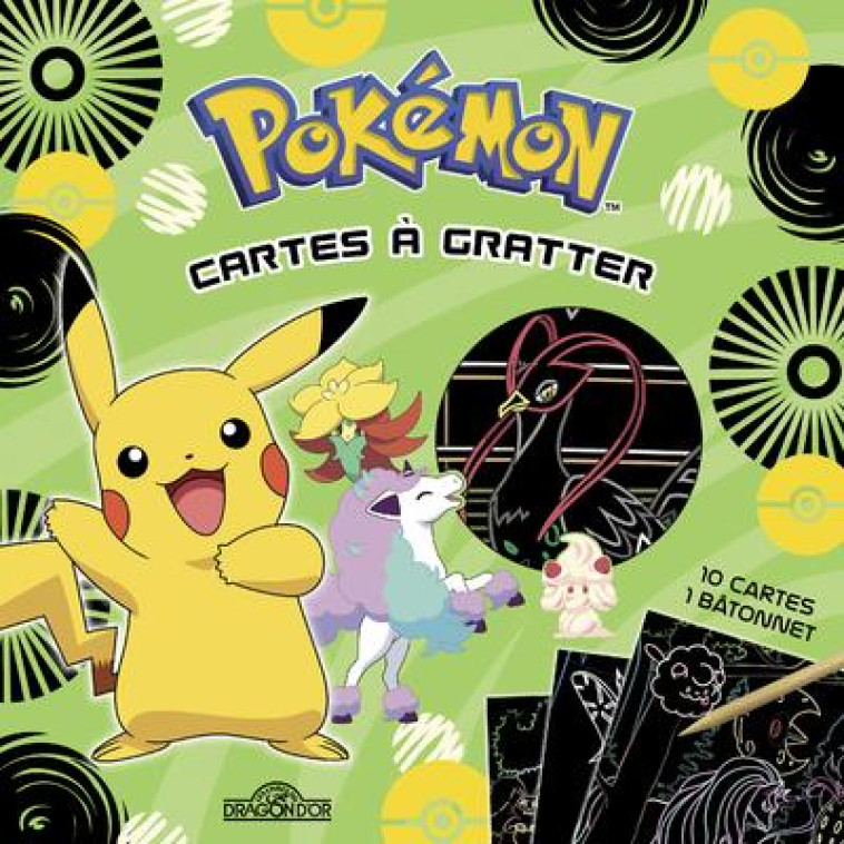 POKEMON - CARTES A GRATTER PIKACHU A GALAR - THE POKEMON COMPANY - NC