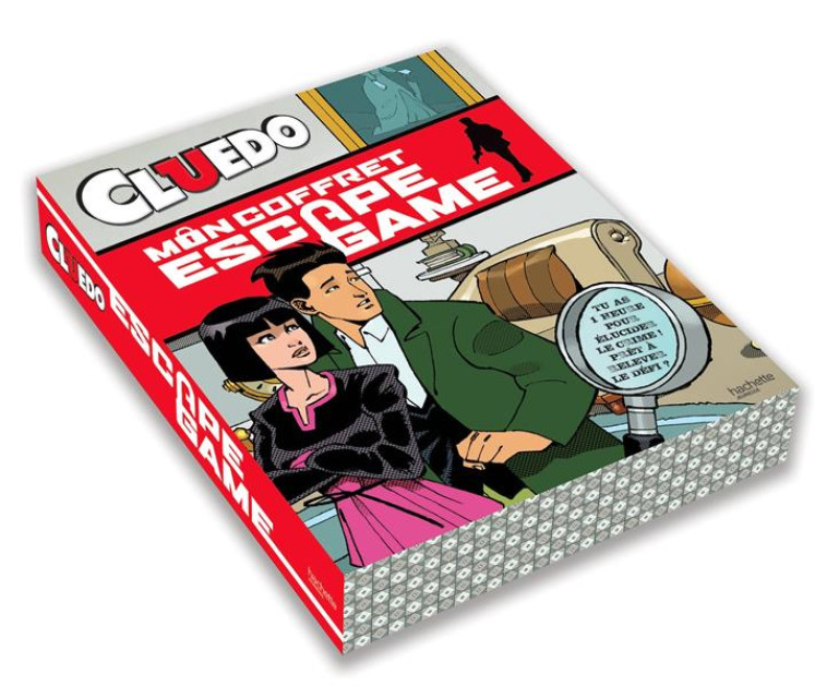 HASBRO GAMING / CLUEDO - MON COFFRET ESCAPE GAME - XXX - HACHETTE