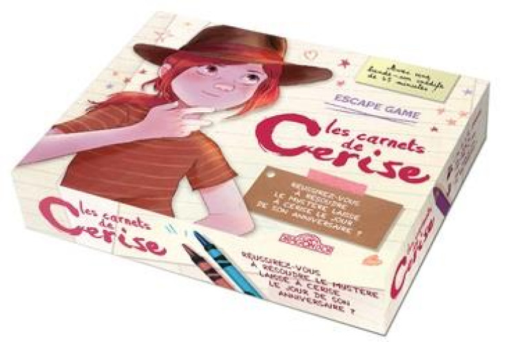 LES CARNETS DE CERISE ESCAPE ESCAPE GAME - DELCOURT - NC