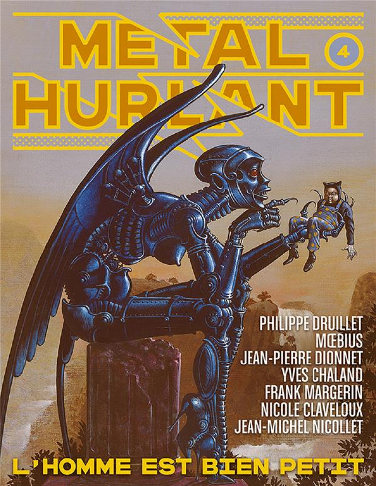 METAL HURLANT N  4 - AU-DELA DES ETOILES - BILAL/GAUCKLER/HE - NC