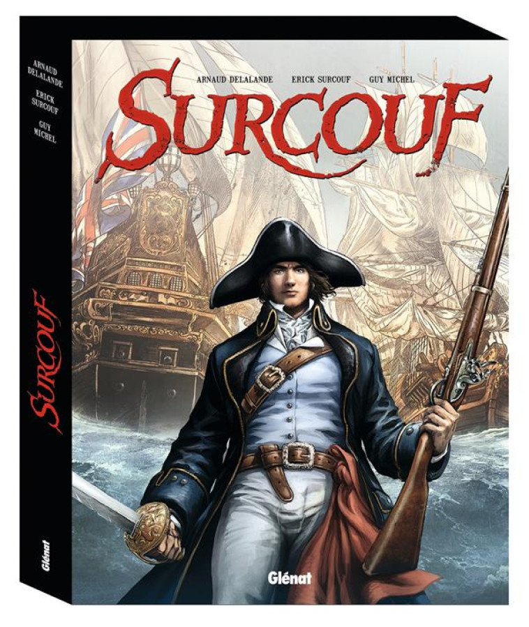 SURCOUF - COFFRET TOMES 01 A 04 - DELALANDE/SURCOUF - GLENAT