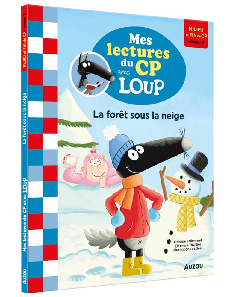 LOUP - LA NEIGE - LALLEMAND/SESS - PHILIPPE AUZOU