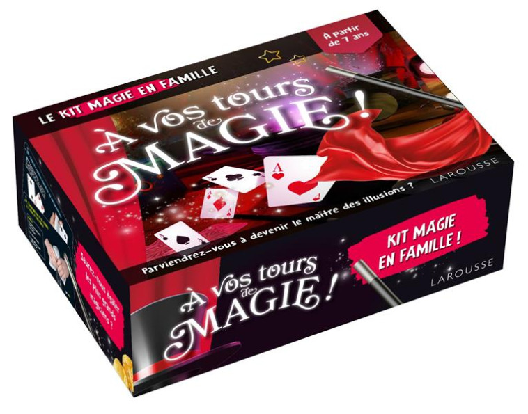 A VOS TOURS DE MAGIE - LE KIT FAMILLE - COLLECTIF - LAROUSSE