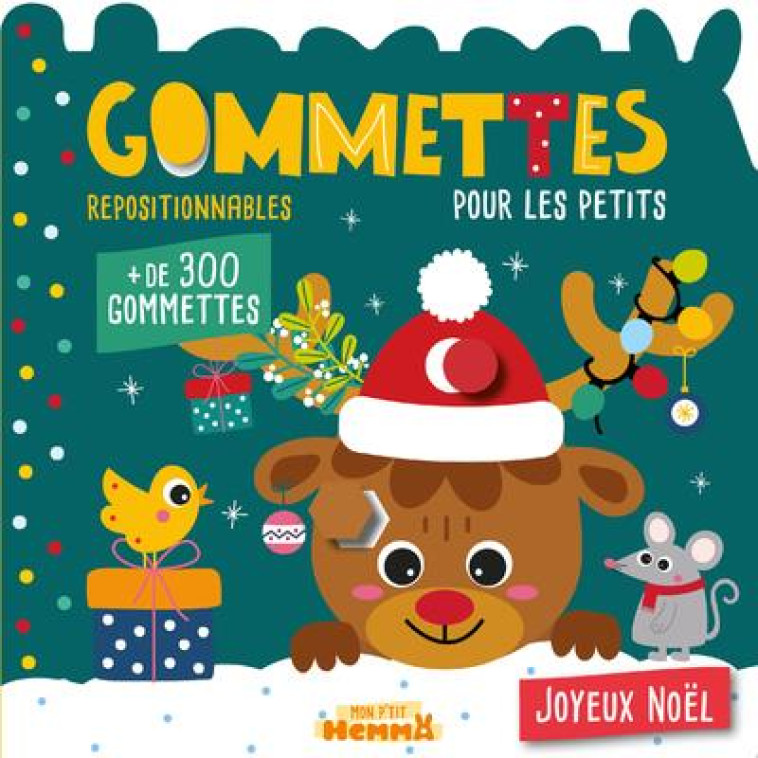 MON P'TIT HEMMA - GOMMETTES POUR LES PETITS - JOYEUX NOEL - CAROTTE ET COMPAGNIE - HEMMA