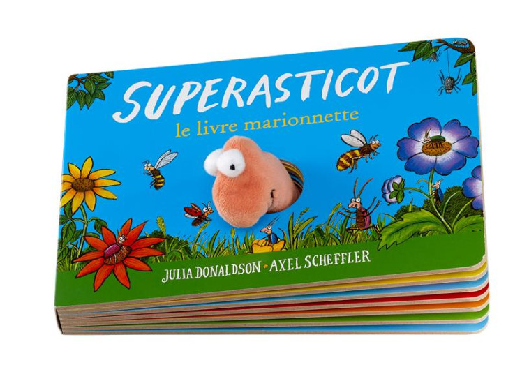 SUPERASTICOT - LE LIVRE MARIONNETTE - DONALDSON/SCHEFFLER - GALLIMARD