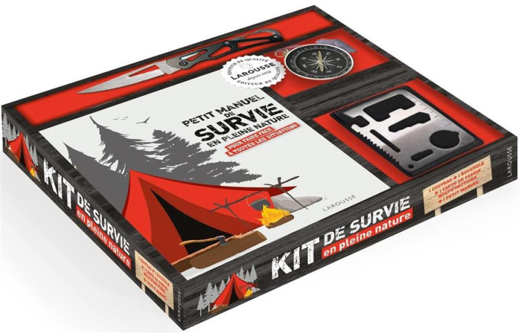 KIT DE SURVIE EN PLEINE NATURE - XXX - LAROUSSE