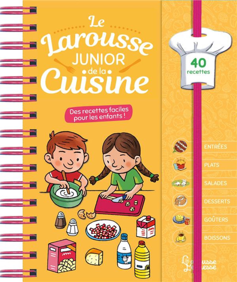 LE LAROUSSE JUNIOR DE LA CUISINE - MORIN CHARLOTTE - LAROUSSE