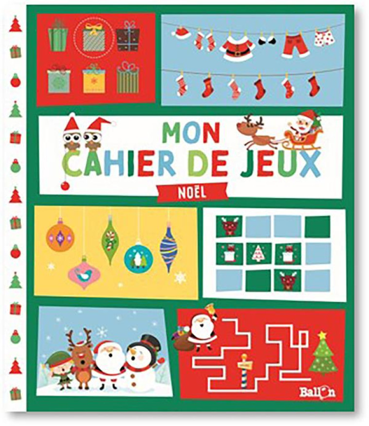 MON CAHIER DE JEUX - NOEL - XXX - NC