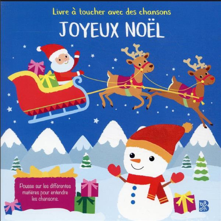 LIVRE SONORE A TOUCHER NOEL - XXX - NC