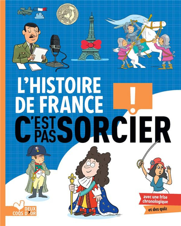 L'HISTOIRE C'EST PAS SORCIER - L'HISTOIRE DE FRANCE - BOSC FREDERIC - HACHETTE