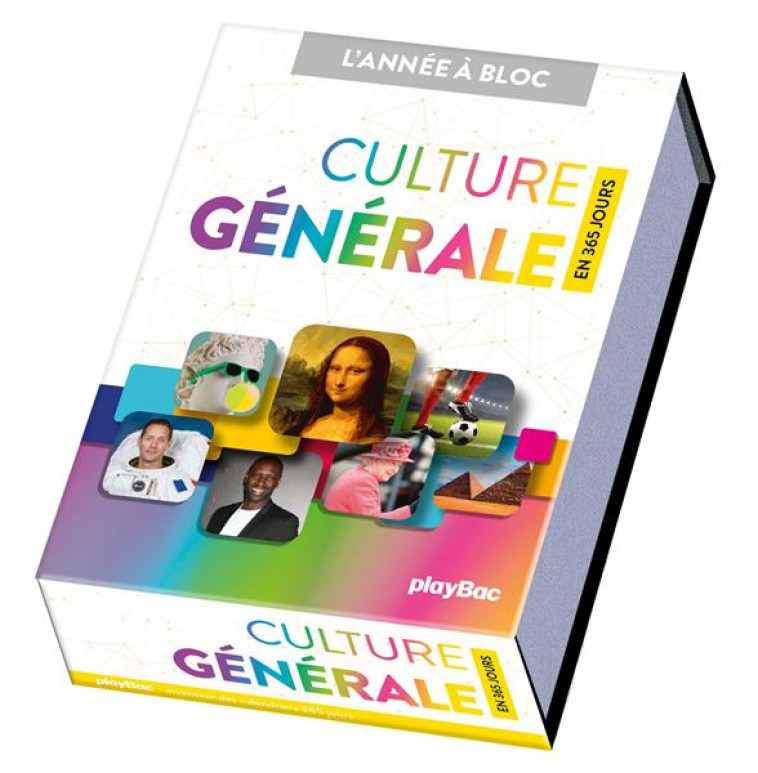 CALENDRIER 365 JOURS DE CULTURE GENERALE - ANNEE A BLOC - XXX - PRISMA