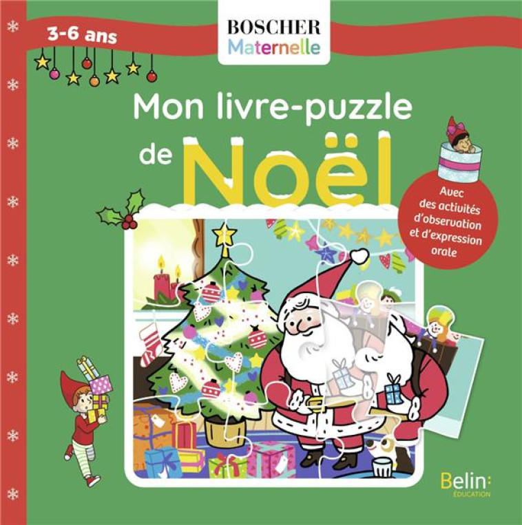 MON LIVRE-PUZZLE DE NOEL - RIEMANN MAUD - BELIN