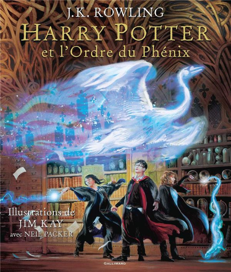 HARRY POTTER ET L'ORDRE DU PHENIX - VERSION ILLUSTREE - ROWLING J.K. - GALLIMARD